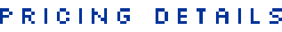 Pricing Details for Web Design, Hosting and Promotion